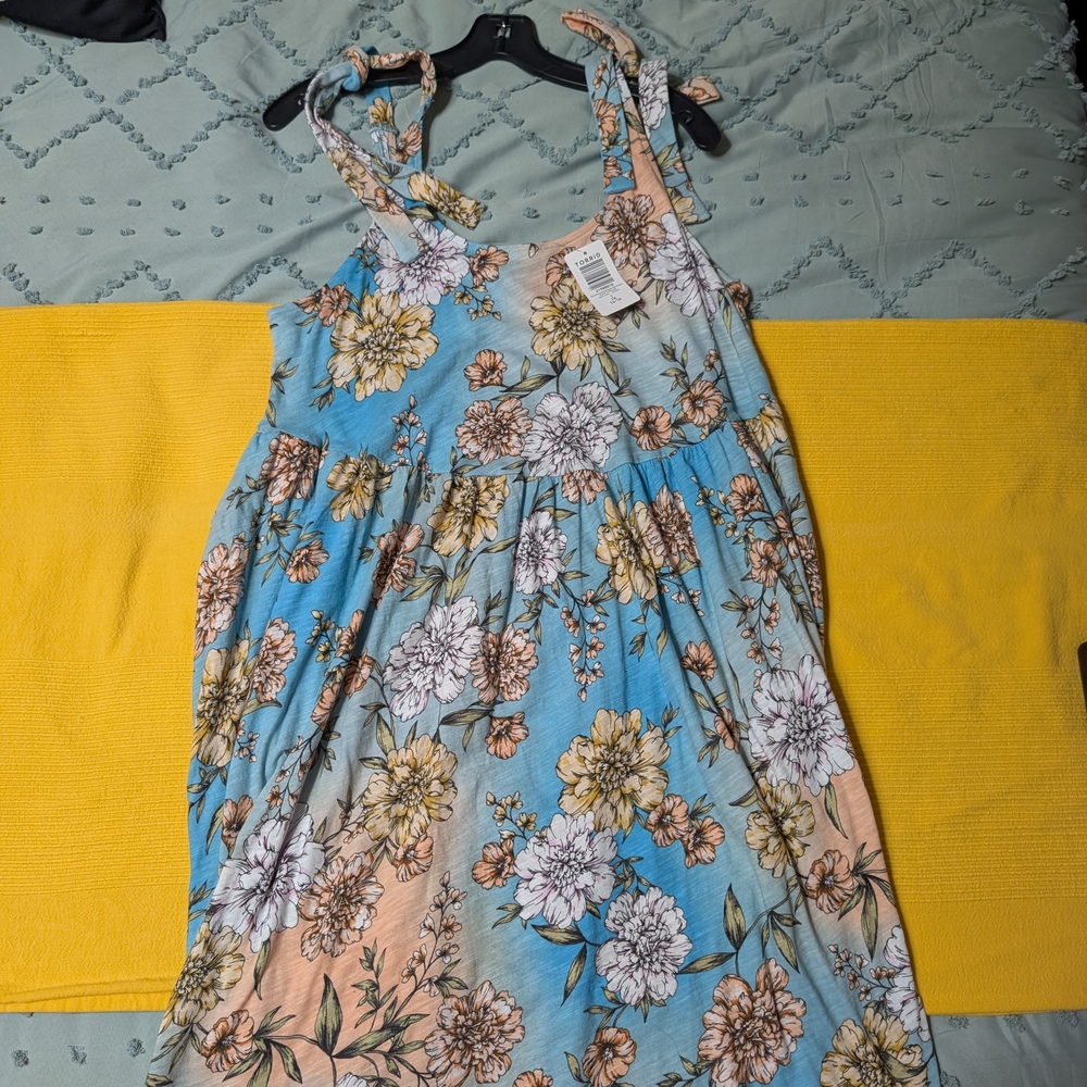 Torrid Mini Cotton Beach Dress